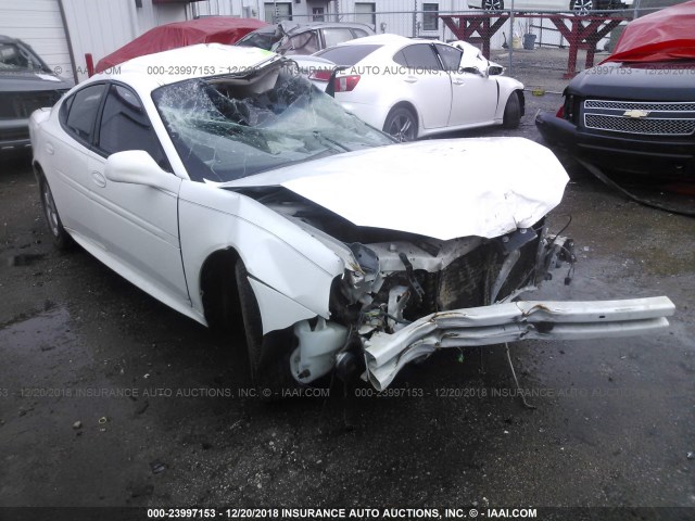 2G2WP522351173321 - 2005 PONTIAC GRAND PRIX WHITE photo 1