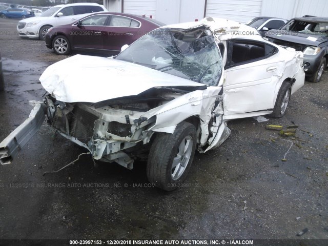 2G2WP522351173321 - 2005 PONTIAC GRAND PRIX WHITE photo 2