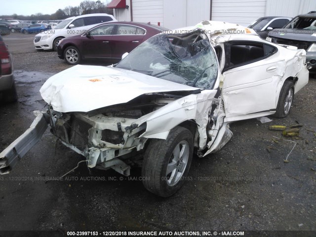 2G2WP522351173321 - 2005 PONTIAC GRAND PRIX WHITE photo 6