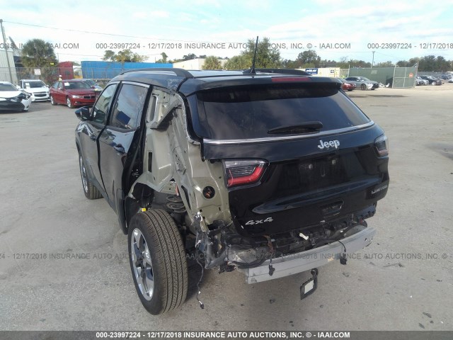 3C4NJDCB8JT333851 - 2018 JEEP COMPASS LIMITED BLACK photo 6