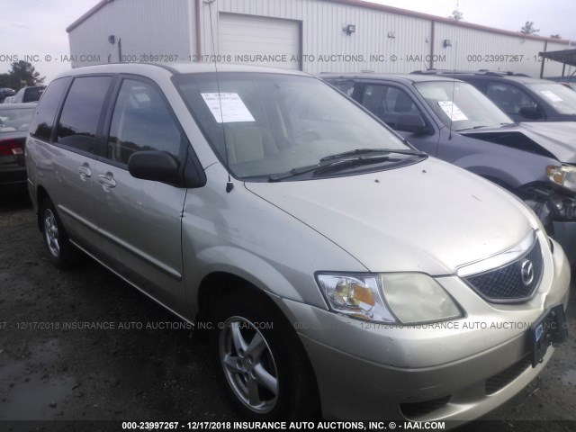 JM3LW28A530377391 - 2003 MAZDA MPV WAGON TAN photo 1