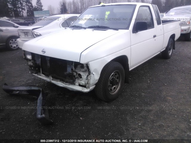 1N6SD16S1PC322700 - 1993 NISSAN TRUCK KING CAB WHITE photo 2