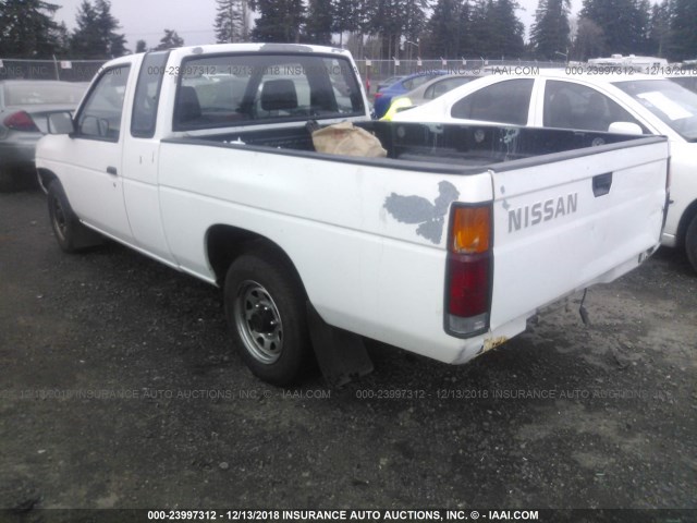 1N6SD16S1PC322700 - 1993 NISSAN TRUCK KING CAB WHITE photo 3