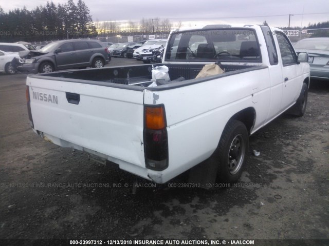 1N6SD16S1PC322700 - 1993 NISSAN TRUCK KING CAB WHITE photo 4