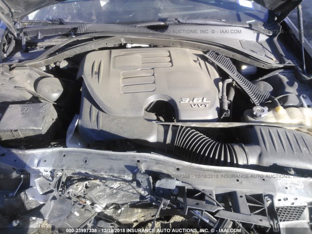 2C3CCAAG2FH779657 - 2015 CHRYSLER 300 LIMITED BLACK photo 10