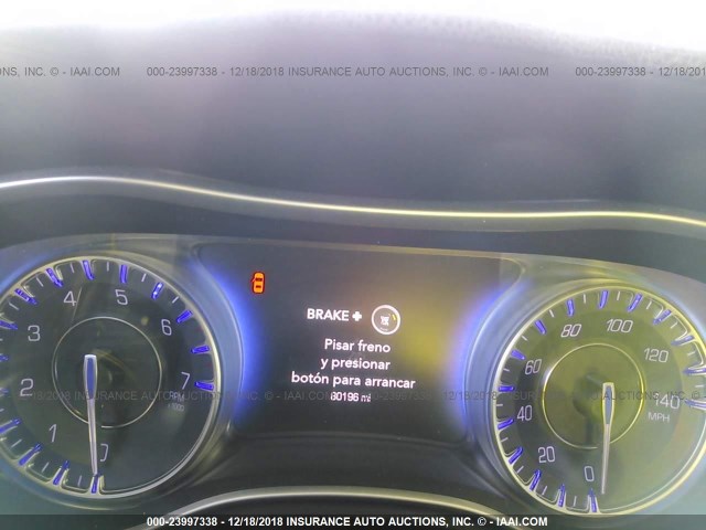 2C3CCAAG2FH779657 - 2015 CHRYSLER 300 LIMITED BLACK photo 7