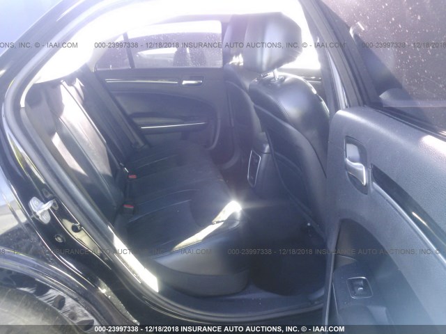 2C3CCAAG2FH779657 - 2015 CHRYSLER 300 LIMITED BLACK photo 8
