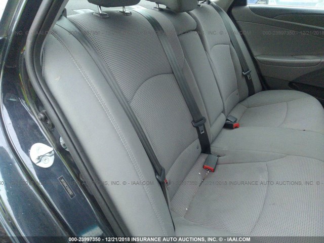 5NPEB4AC7EH930567 - 2014 HYUNDAI SONATA GLS Dark Blue photo 8