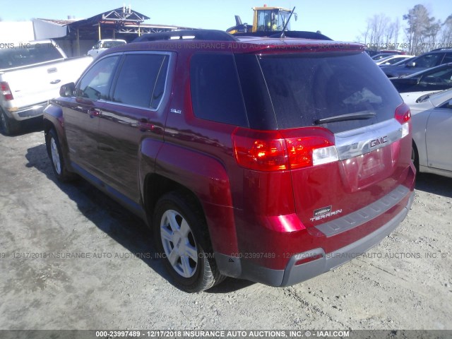 2GKALREK9E6222680 - 2014 GMC TERRAIN SLE RED photo 3