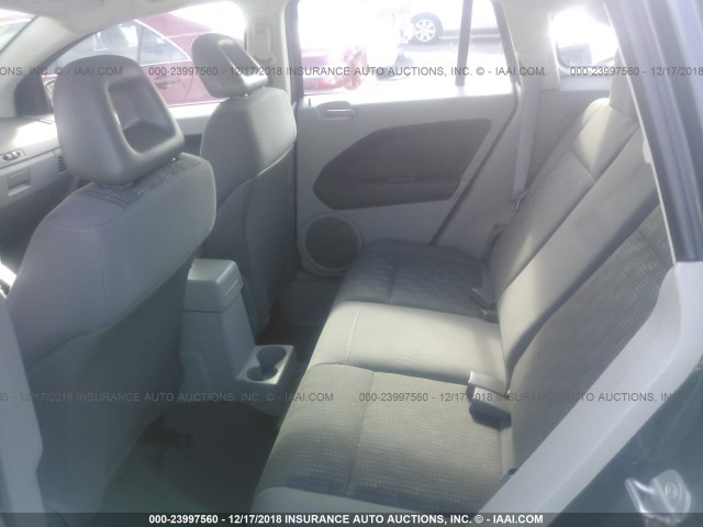 1B3HB48B67D553461 - 2007 DODGE CALIBER SXT GRAY photo 8