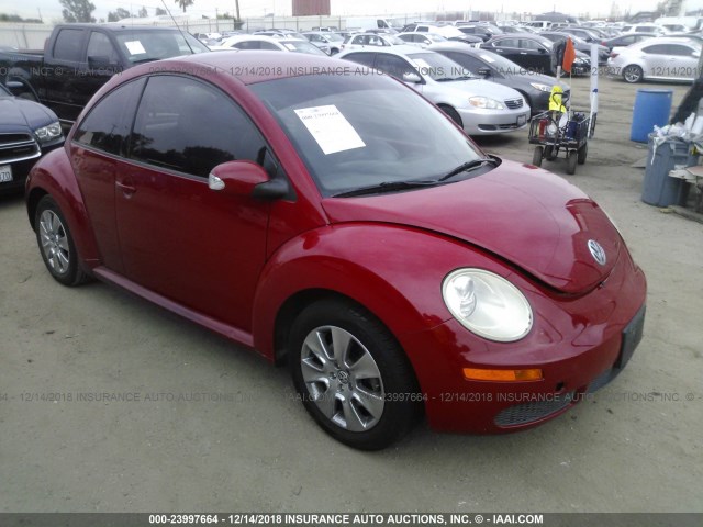 3VWPG31C68M502280 - 2008 VOLKSWAGEN NEW BEETLE S RED photo 1