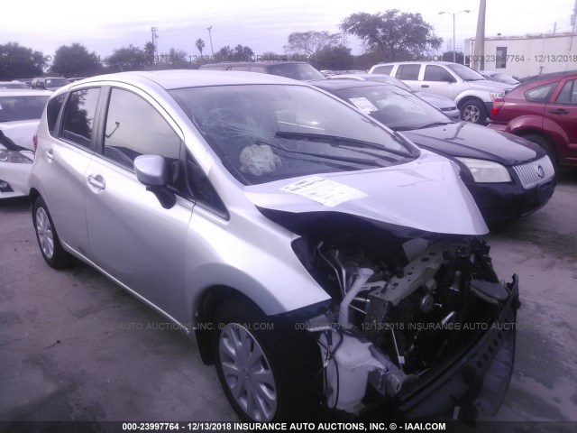 3N1CE2CP7GL396866 - 2016 NISSAN VERSA NOTE S/S PLUS/SV/SL/SR SILVER photo 1