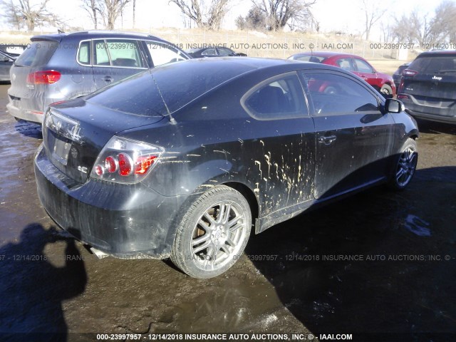 JTKDE3B71A0313955 - 2010 TOYOTA SCION TC 黑色 照片 4