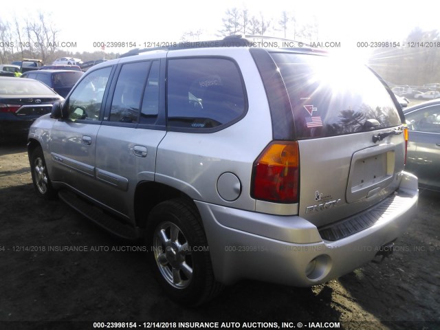 1GKDT13S142424927 - 2004 GMC ENVOY SILVER photo 3