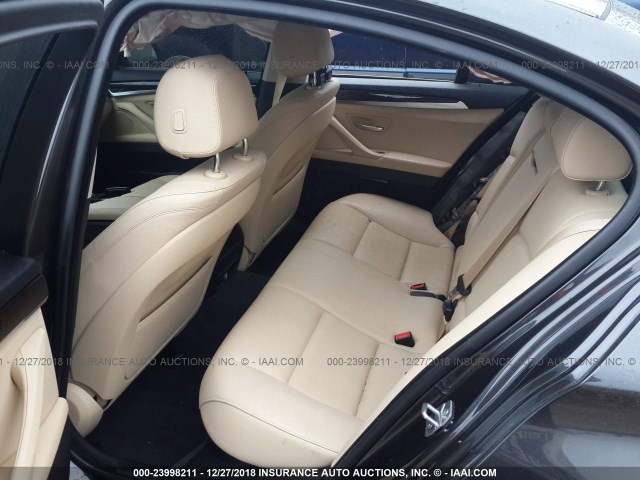 WBA5A5C54GG353492 - 2016 BMW 528 GRAY photo 8