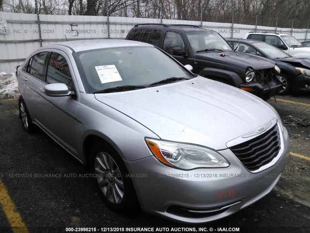 1C3CCBBB3CN188944 - 2012 CHRYSLER 200 TOURING SILVER photo 1