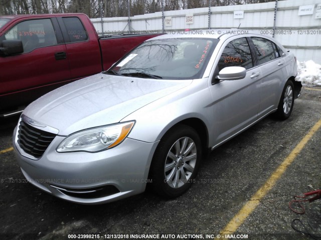 1C3CCBBB3CN188944 - 2012 CHRYSLER 200 TOURING SILVER photo 2