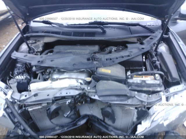 4T1BF1FK8EU358318 - 2014 TOYOTA CAMRY L/SE/LE/XLE GRAY photo 10