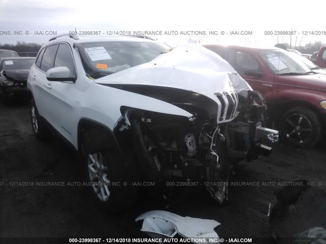 1C4PJMCS1GW142395 - 2016 JEEP CHEROKEE LATITUDE WHITE photo 1