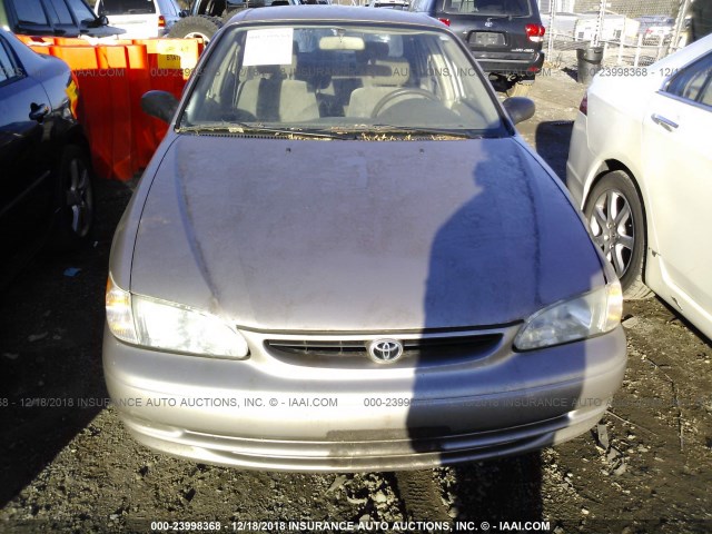 2T1BR12E9YC345025 - 2000 TOYOTA COROLLA VE/CE/LE GOLD photo 6