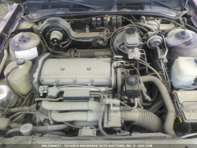 1G2NV54D4JC732086 - 1988 PONTIAC GRAND AM LE BURGUNDY photo 10