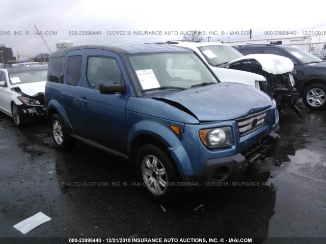 5J6YH287X7L003449 - 2007 HONDA ELEMENT EX BLUE photo 1