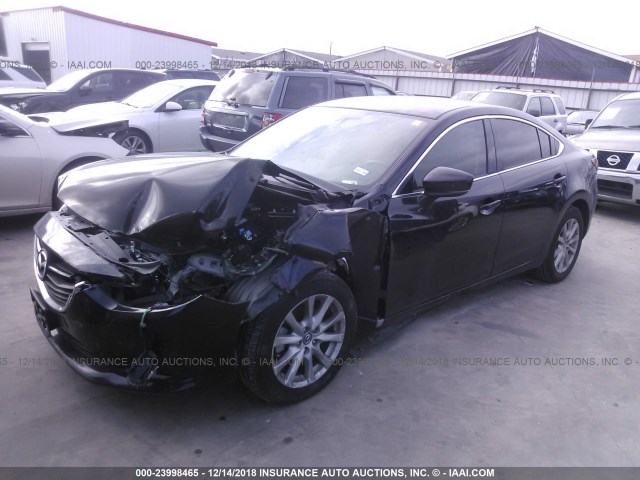 JM1GL1U57H1128226 - 2017 MAZDA 6 SPORT BLACK photo 2