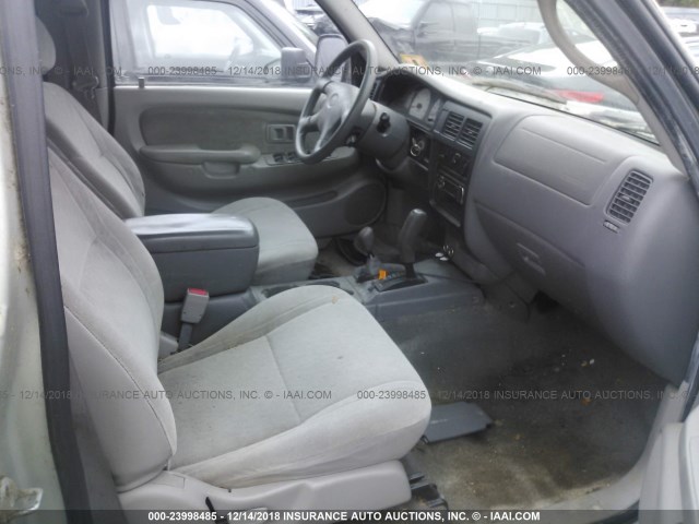 5TEHN72N71Z870738 - 2001 TOYOTA TACOMA DOUBLE CAB 银色 照片 5