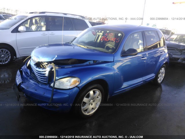 3C4FY58B13T647150 - 2003 CHRYSLER PT CRUISER TOURING BLUE photo 2