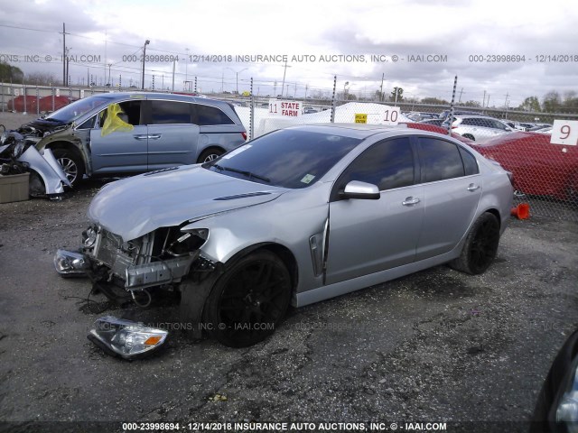 6G3F15RW4GL217350 - 2016 CHEVROLET SS SILVER photo 2