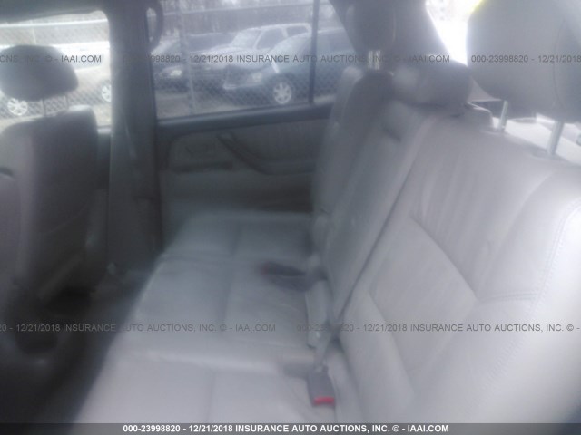 5TDBT48A53S182817 - 2003 TOYOTA SEQUOIA LIMITED GRAY photo 8