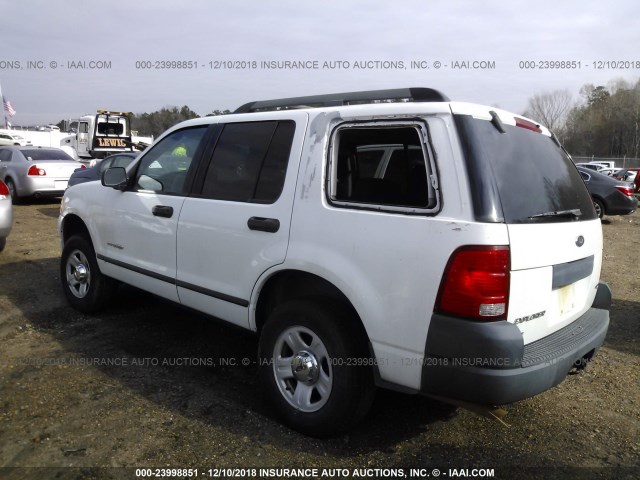 1FMZU62KX5UB39495 - 2005 FORD EXPLORER XLS/XLS SPORT WHITE photo 3