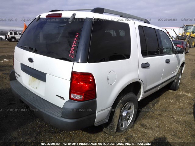 1FMZU62KX5UB39495 - 2005 FORD EXPLORER XLS/XLS SPORT WHITE photo 4