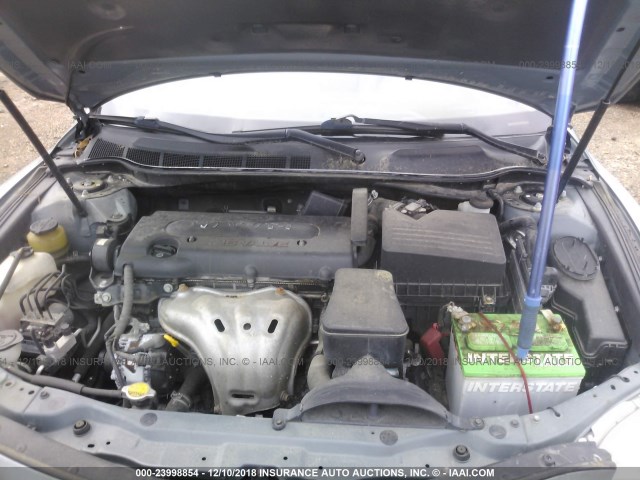 4T1BE46K47U709541 - 2007 TOYOTA CAMRY NEW GENERAT CE/LE/XLE/SE TEAL photo 10