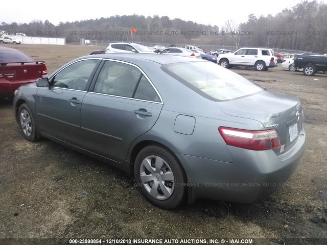 4T1BE46K47U709541 - 2007 TOYOTA CAMRY NEW GENERAT CE/LE/XLE/SE TEAL photo 3