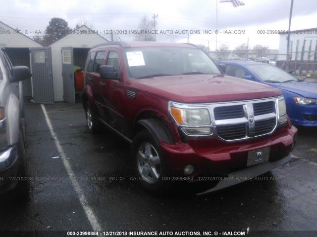 1D8GU28K89W529759 - 2009 DODGE NITRO SE RED photo 1