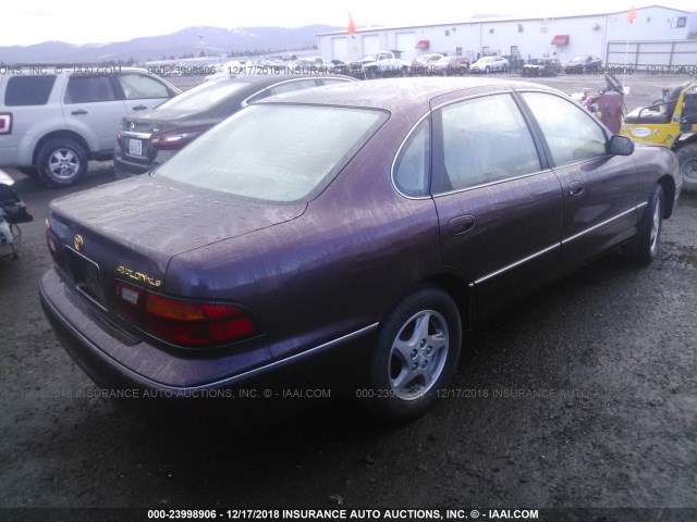 4T1BF18B9WU283031 - 1998 TOYOTA AVALON XL/XLS PURPLE photo 4