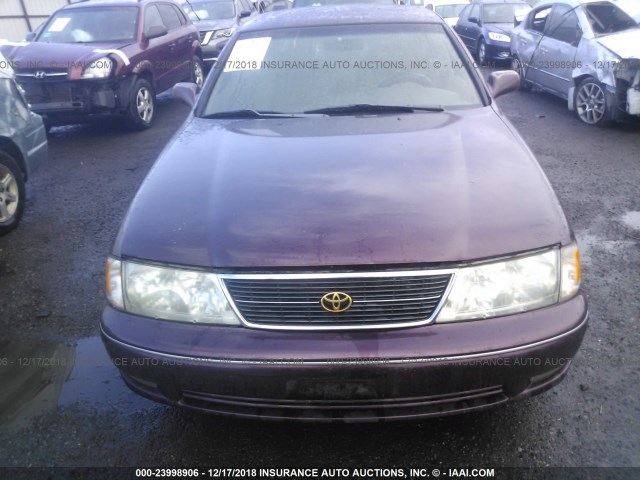 4T1BF18B9WU283031 - 1998 TOYOTA AVALON XL/XLS PURPLE photo 6