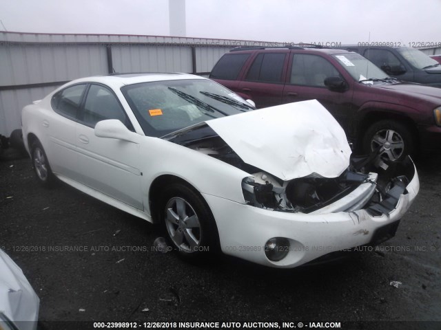 2G2WP552081174572 - 2008 PONTIAC GRAND PRIX WHITE photo 1