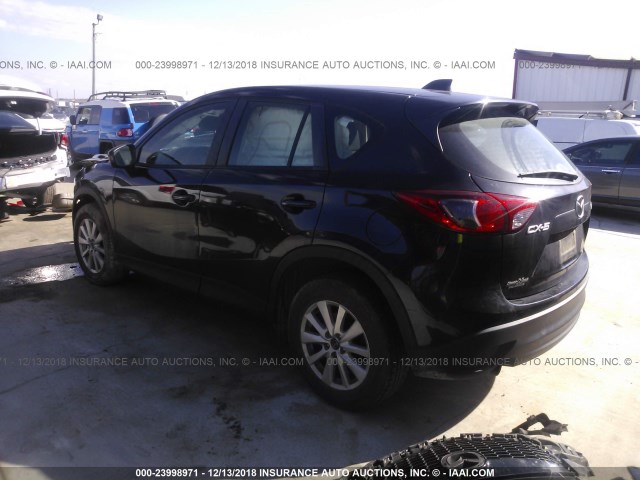 JM3KE2BE0D0169107 - 2013 MAZDA CX-5 SPORT BLACK photo 3