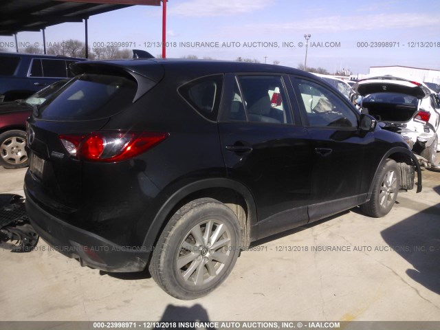 JM3KE2BE0D0169107 - 2013 MAZDA CX-5 SPORT BLACK photo 4