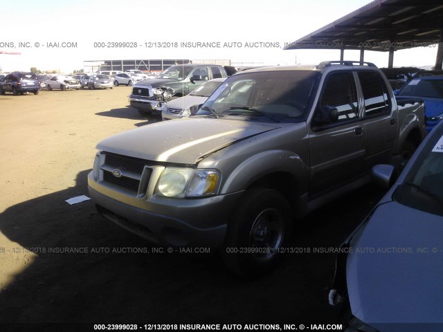 1FMZU77E83UC49709 - 2003 FORD EXPLORER SPORT TR  GOLD photo 2