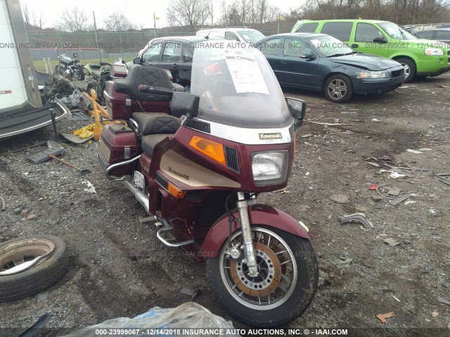 JKAZG9B161B512875 - 2001 KAWASAKI ZG1200 B RED photo 1