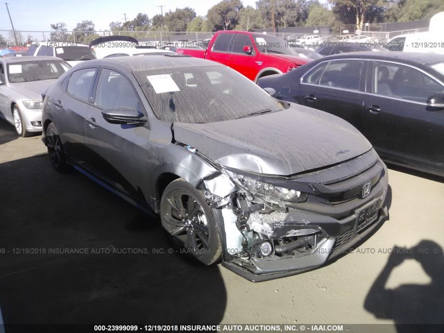 SHHFK7H49JU424587 - 2018 HONDA CIVIC SPORT 灰色 照片 1