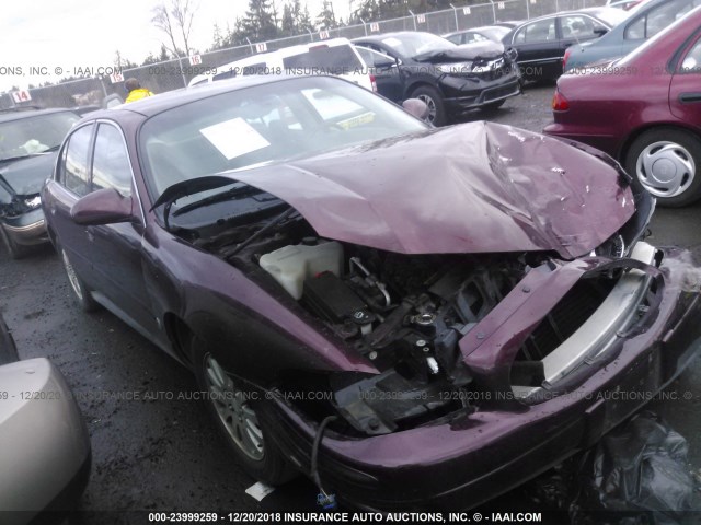 1G4HR54K65U184812 - 2005 BUICK LESABRE LIMITED MAROON photo 1