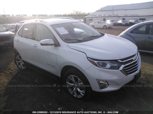 2GNAXVEV8J6214817 - 2018 CHEVROLET EQUINOX PREMIER WHITE photo 1