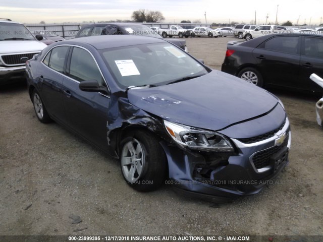 1G11B5SL0FF282058 - 2015 CHEVROLET MALIBU LS Light Blue photo 1