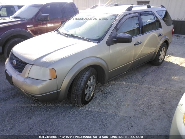 1FMZK04196GA16357 - 2006 FORD FREESTYLE SE GREEN photo 2