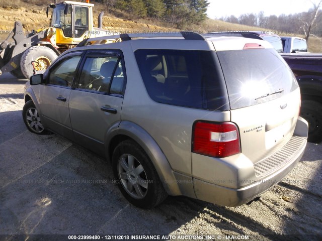 1FMZK04196GA16357 - 2006 FORD FREESTYLE SE GREEN photo 3