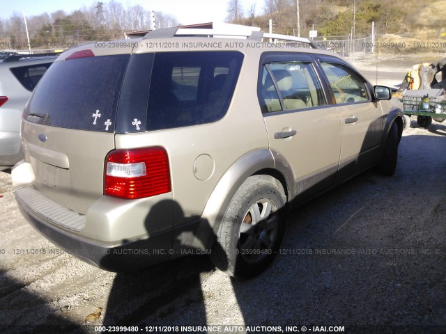 1FMZK04196GA16357 - 2006 FORD FREESTYLE SE GREEN photo 4